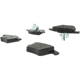 Purchase Top-Quality Rear Semi Metallic Pads by CENTRIC PARTS - 102.09800 pa6