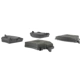 Purchase Top-Quality Rear Semi Metallic Pads by CENTRIC PARTS - 102.10570 pa2