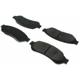 Purchase Top-Quality Rear Semi Metallic Pads by CENTRIC PARTS - 102.10670 pa6