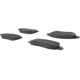 Purchase Top-Quality Rear Semi Metallic Pads by CENTRIC PARTS - 102.10680 pa3