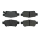 Purchase Top-Quality Rear Semi Metallic Pads by CENTRIC PARTS - 102.10880 pa6