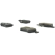 Purchase Top-Quality CENTRIC PARTS - 102.10950 - Rear Semi Metallic Pads pa3