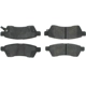 Purchase Top-Quality Rear Semi Metallic Pads by CENTRIC PARTS - 102.11000 pa6