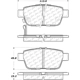 Purchase Top-Quality Plaquettes arrière semi-métallique par CENTRIC PARTS - 102.11030 pa8