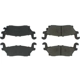 Purchase Top-Quality Rear Semi Metallic Pads by CENTRIC PARTS - 102.11200 pa1