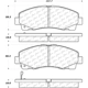 Purchase Top-Quality Plaquettes arrière semi-métallique par CENTRIC PARTS - 102.11220 pa6