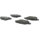 Purchase Top-Quality CENTRIC PARTS - 102.11610 - Rear Semi Metallic Pads pa5