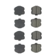 Purchase Top-Quality Plaquettes arrière semi-métallique par CENTRIC PARTS - 102.11851 pa1