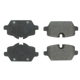 Purchase Top-Quality Rear Semi Metallic Pads by CENTRIC PARTS - 102.12260 pa1