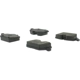 Purchase Top-Quality Rear Semi Metallic Pads by CENTRIC PARTS - 102.12260 pa2
