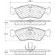 Purchase Top-Quality Plaquettes arrière semi-métallique par CENTRIC PARTS - 102.12290 pa3