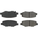 Purchase Top-Quality Rear Semi Metallic Pads by CENTRIC PARTS - 102.12740 pa2