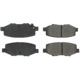 Purchase Top-Quality Rear Semi Metallic Pads by CENTRIC PARTS - 102.12740 pa8