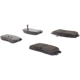 Purchase Top-Quality Rear Semi Metallic Pads by CENTRIC PARTS - 102.12750 pa5