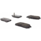 Purchase Top-Quality Rear Semi Metallic Pads by CENTRIC PARTS - 102.12750 pa6