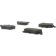 Purchase Top-Quality Plaquettes arrière semi-métallique par CENTRIC PARTS - 102.13070 pa4