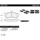 Purchase Top-Quality Rear Semi Metallic Pads by CENTRIC PARTS - 102.13150 pa4
