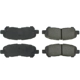 Purchase Top-Quality Rear Semi Metallic Pads by CENTRIC PARTS - 102.13250 pa1