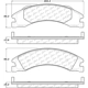 Purchase Top-Quality Plaquettes arrière semi-métallique par CENTRIC PARTS - 102.13290 pa8