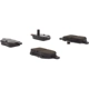 Purchase Top-Quality Plaquettes arri�re semi-m�tallique by CENTRIC PARTS - 102.14230 pa3