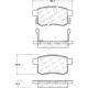 Purchase Top-Quality Plaquettes arrière semi-métallique par CENTRIC PARTS - 102.14510 pa9
