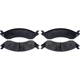 Purchase Top-Quality Rear Semi Metallic Pads by CENTRIC PARTS - 102.24060 pa1