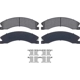 Purchase Top-Quality DURAGO - BP1411MS - Disc Brake Pad Set pa2