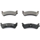 Purchase Top-Quality Rear Semi Metallic Pads by DURAGO - BP667MS pa2