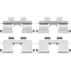 Purchase Top-Quality Rear Semi Metallic Pads by DURAGO - BP813MS pa5