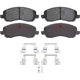 Purchase Top-Quality Rear Semi Metallic Pads by DURAGO - BP866MS pa2