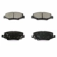 Purchase Top-Quality Plaquettes arrière semi-métallique par DURAGO - BP1274MS pa1