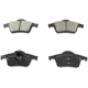 Purchase Top-Quality Plaquettes arrière semi-métallique par DURAGO - BP795MS pa2