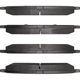 Purchase Top-Quality Rear Semi Metallic Pads by DYNAMIC FRICTION COMPANY - 1214-0757-00 pa13