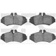 Purchase Top-Quality Rear Semi Metallic Pads by DYNAMIC FRICTION COMPANY - 1311-0928-00 pa6