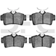 Purchase Top-Quality Plaquettes arrière semi-métallique par DYNAMIC FRICTION COMPANY - 1551-0627-10 pa11