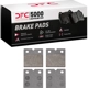 Purchase Top-Quality Rear Semi Metallic Pads by DYNAMIC FRICTION COMPANY - 1551-0971-00 pa4