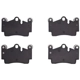 Purchase Top-Quality DYNAMIC FRICTION COMPANY - 1551-0978-00 - Rear Disc Brake Pads pa2