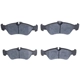 Purchase Top-Quality Rear Semi Metallic Pads by DYNAMIC FRICTION COMPANY - 1551-1006-00 pa8