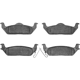 Purchase Top-Quality Rear Semi Metallic Pads by DYNAMIC FRICTION COMPANY - 1551-1012-00 pa15