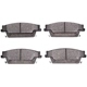 Purchase Top-Quality DYNAMIC FRICTION COMPANY - 1551-1020-00 - Rear Disc Brake Pads pa1