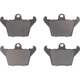 Purchase Top-Quality Rear Semi Metallic Pads by DYNAMIC FRICTION COMPANY - 1551-1034-00 pa1