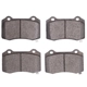 Purchase Top-Quality DYNAMIC FRICTION COMPANY - 1551-1053-00 - Rear Disc Brake Pads pa1
