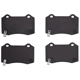 Purchase Top-Quality DYNAMIC FRICTION COMPANY - 1551-1053-00 - Rear Disc Brake Pads pa2