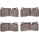 Purchase Top-Quality DYNAMIC FRICTION COMPANY - 1551-1155-20 - Disc Brake Pads pa1