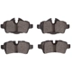 Purchase Top-Quality DYNAMIC FRICTION COMPANY - 1551-1309-00 - Rear Disc Brake Pads pa1