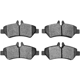 Purchase Top-Quality Rear Semi Metallic Pads by DYNAMIC FRICTION COMPANY - 1551-1317-00 pa8