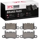 Purchase Top-Quality DYNAMIC FRICTION COMPANY - 1551-2046-10 - Rear Semi Metallic Pads pa4