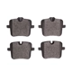 Purchase Top-Quality DYNAMIC FRICTION COMPANY - 1551-2059-00 - Rear Disc Brake Pads pa1