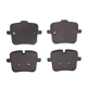 Purchase Top-Quality DYNAMIC FRICTION COMPANY - 1551-2059-00 - Rear Disc Brake Pads pa2