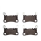 Purchase Top-Quality DYNAMIC FRICTION COMPANY - 1551-2166-00 - Rear Disc Brake Pads pa1